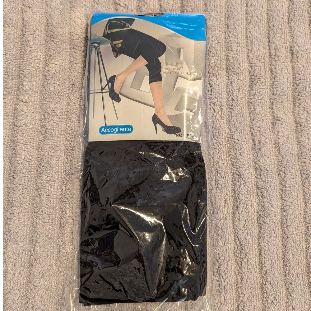 Womens Black Capris Leggings Tights XL‎ XXL 85 Nylon 15 Spandex